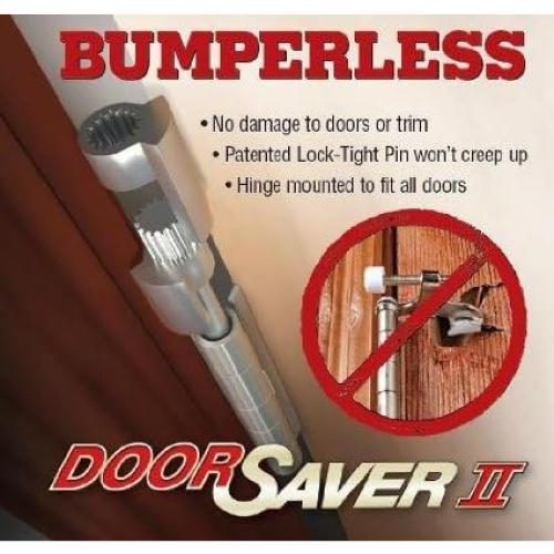 Salvador de Puerta NUK3Y Hinge Pin Stop Níquel Satinado