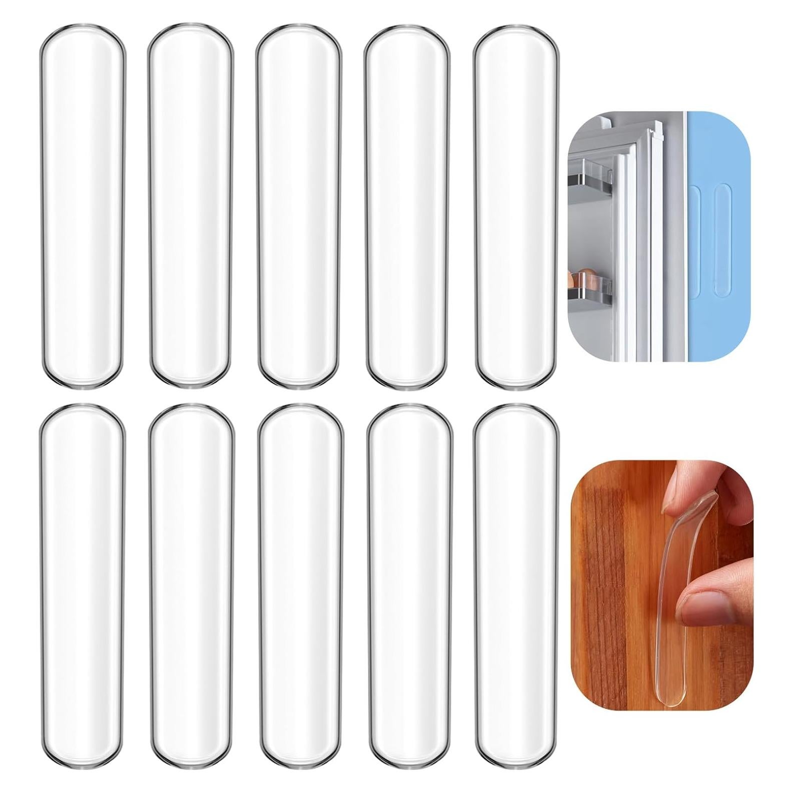 10 Topes de Puerta Adhesivos EBUKTUK 6.3cm Silenciosos