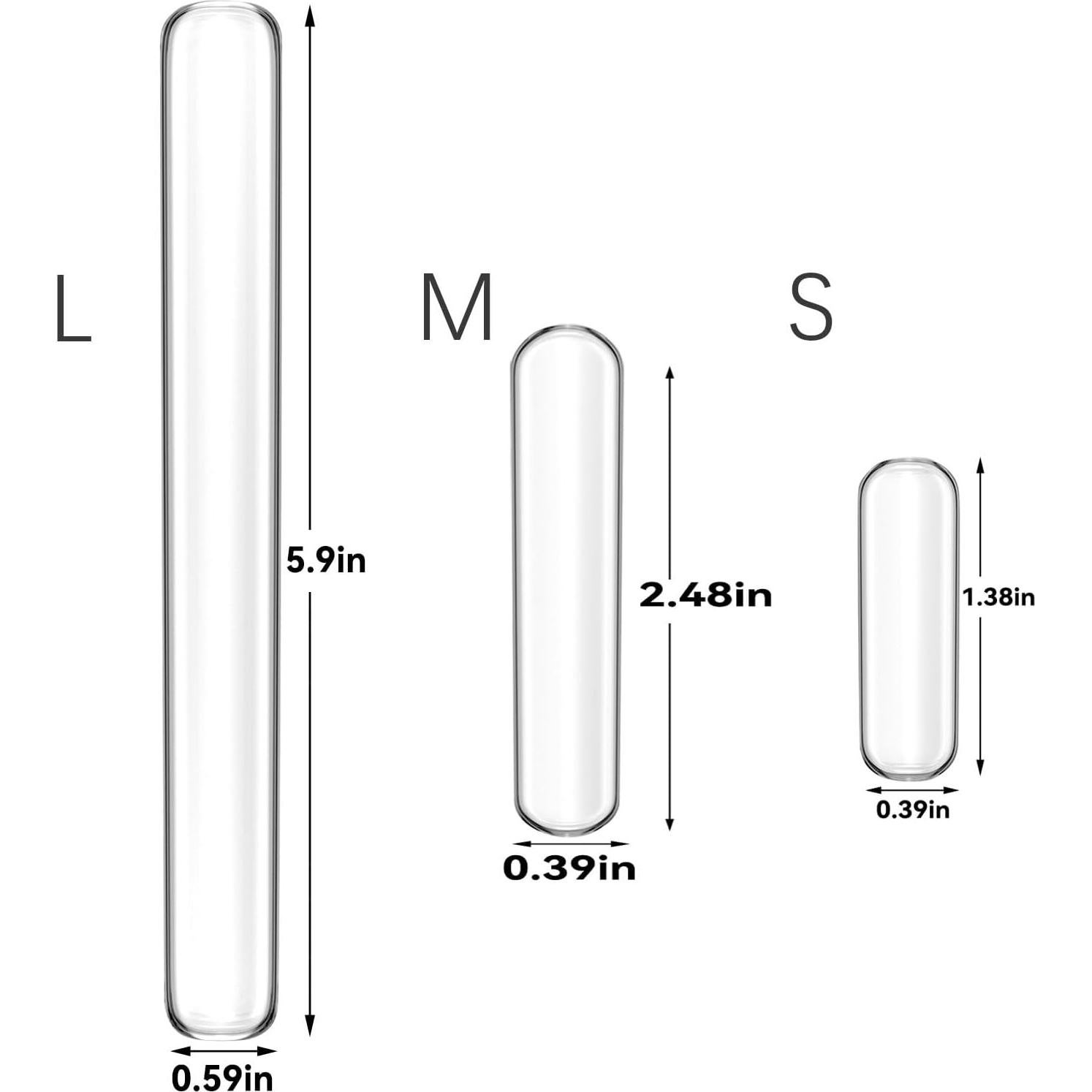 10 Topes de Puerta Adhesivos EBUKTUK 6.3cm Silenciosos