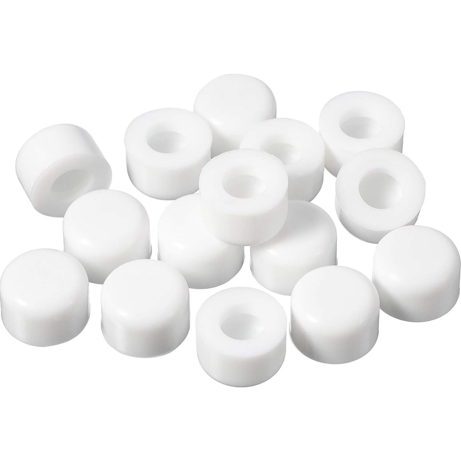 Tapones de Parada de Puerta de Goma Outus 15 Pcs Blanco