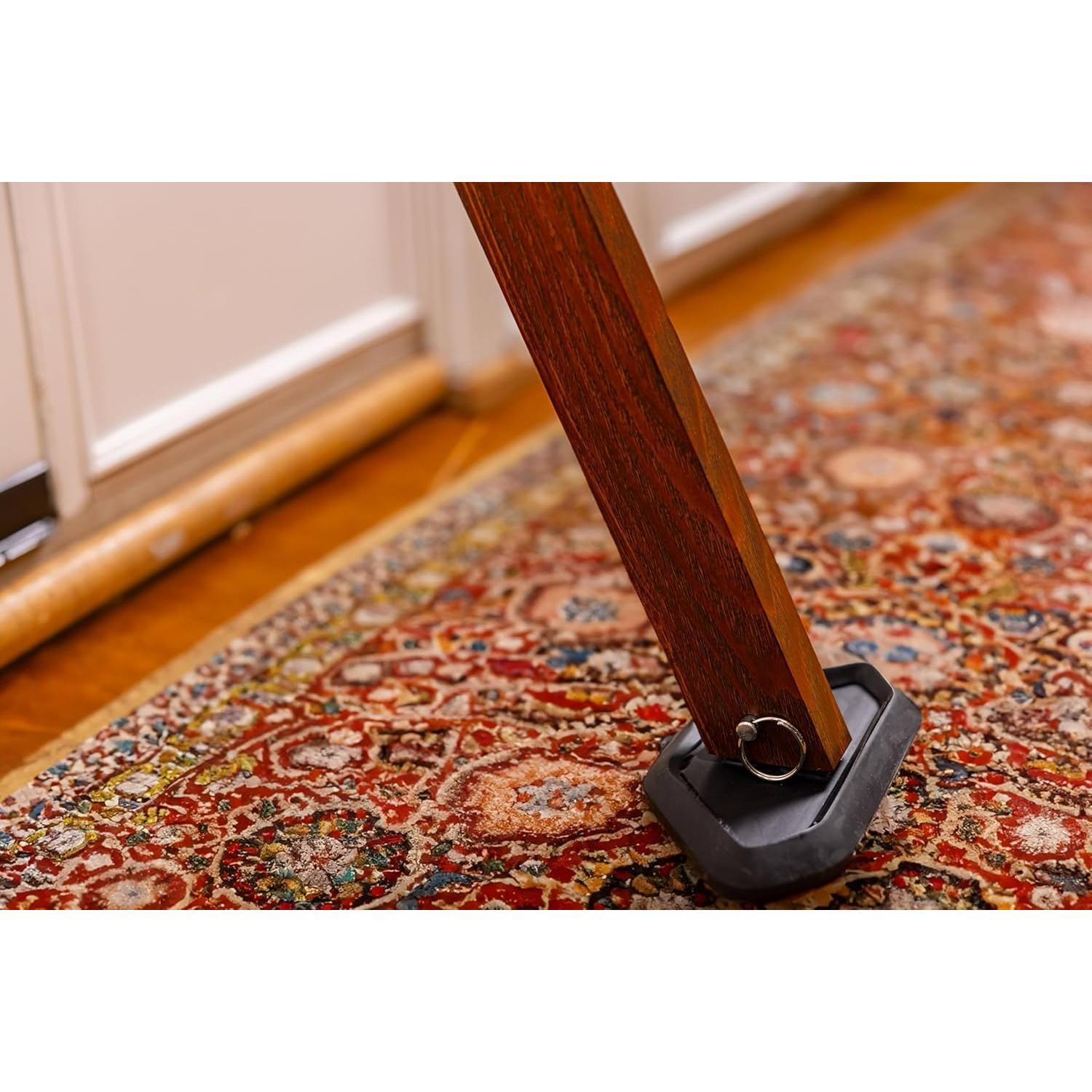 Barra de Seguridad SecuraDoor Ajustable para Puertas - Madera