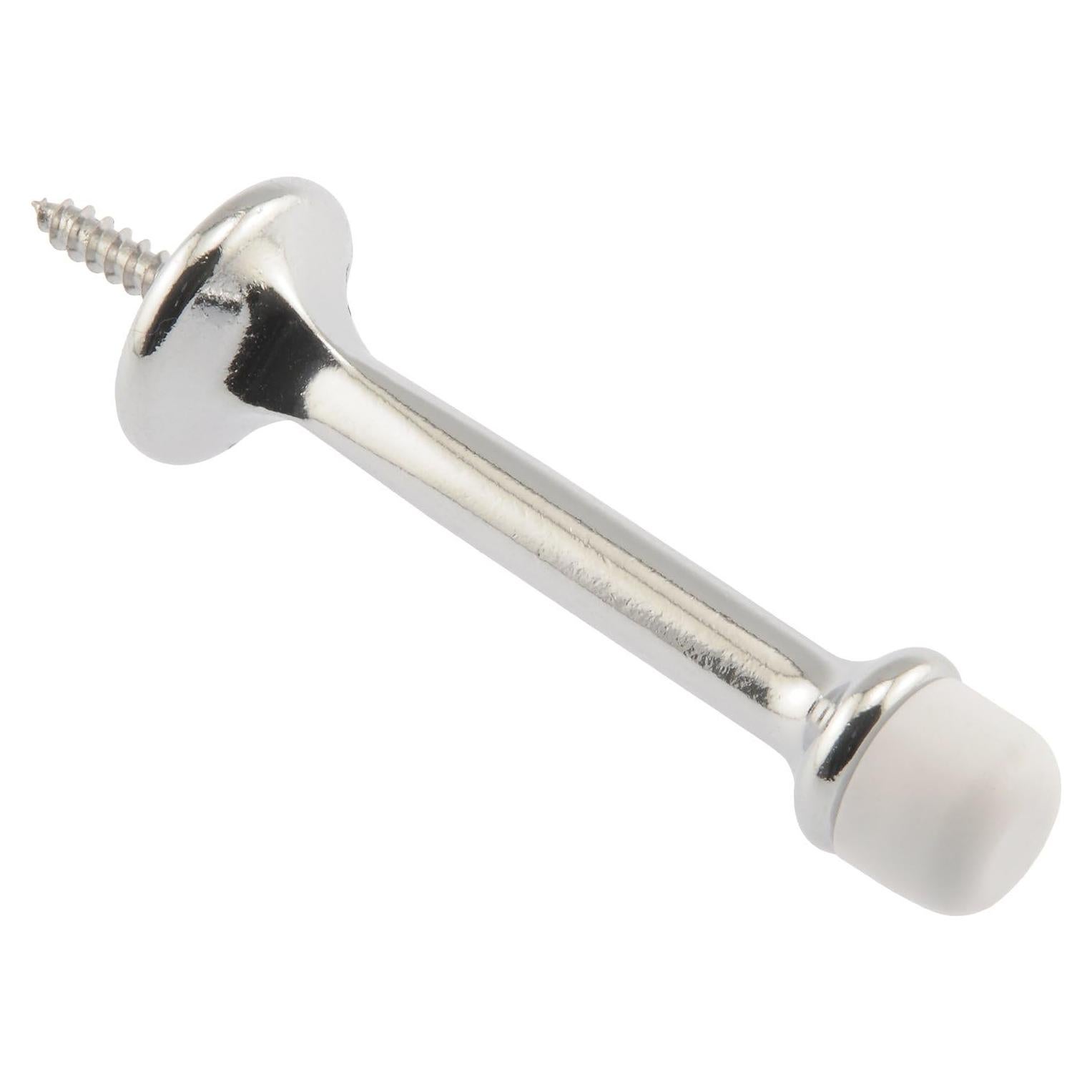 Tope de Puerta Rígido Blanco Esenciales de Hardware 853433