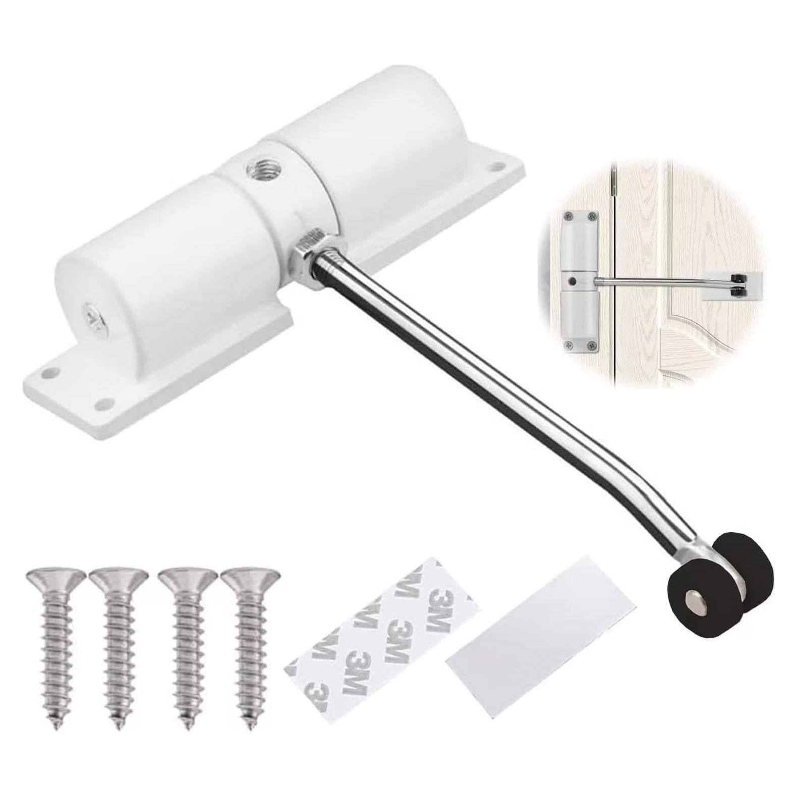 Cerradura Automática de Puerta DIYTOLLSTORE 30 kg Blanco