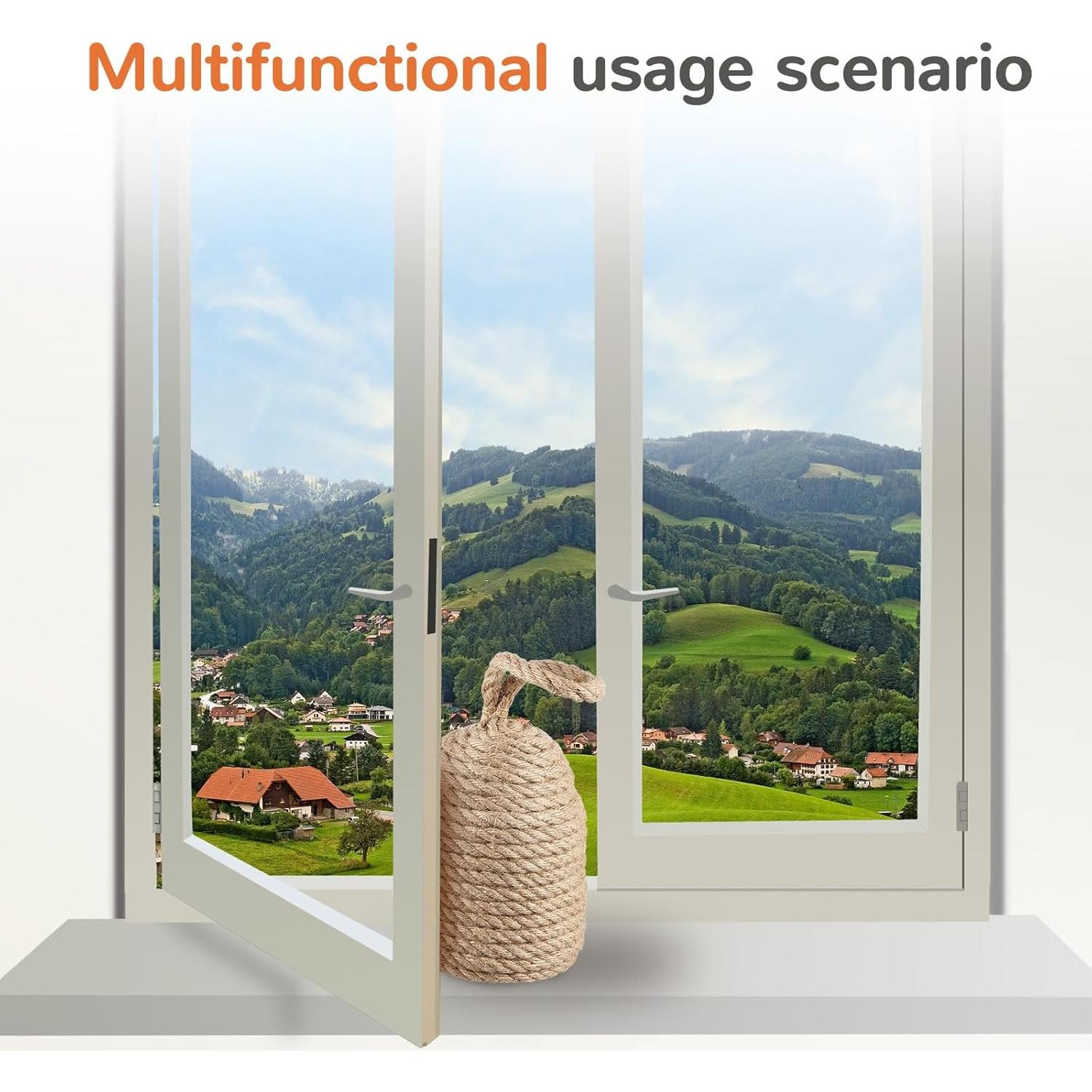 2 Tapones Decorativos para Puertas Jingmore Yute 2.45 kg