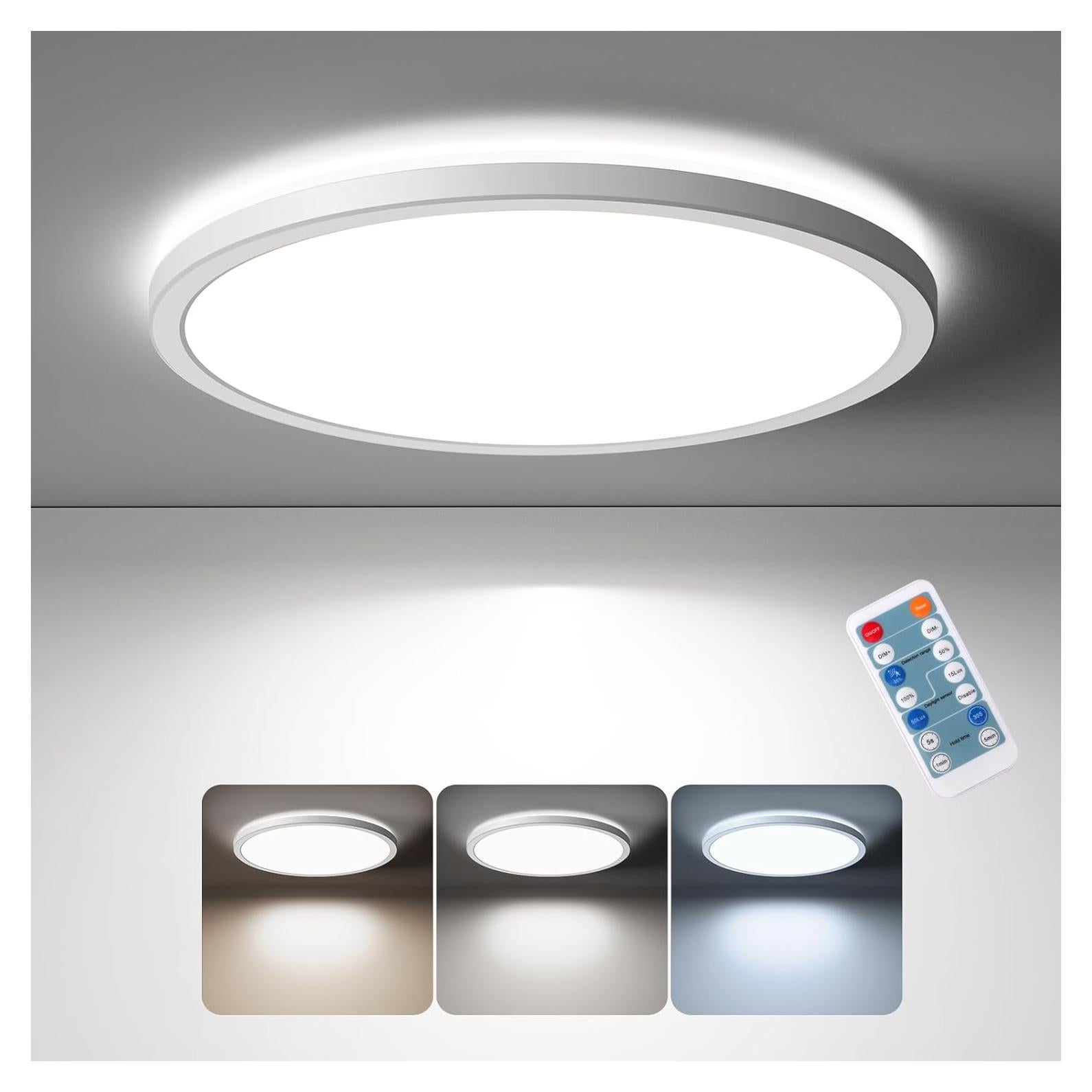 Luz de Techo LED Matane 30 cm con Sensor de Movimiento 2400LM