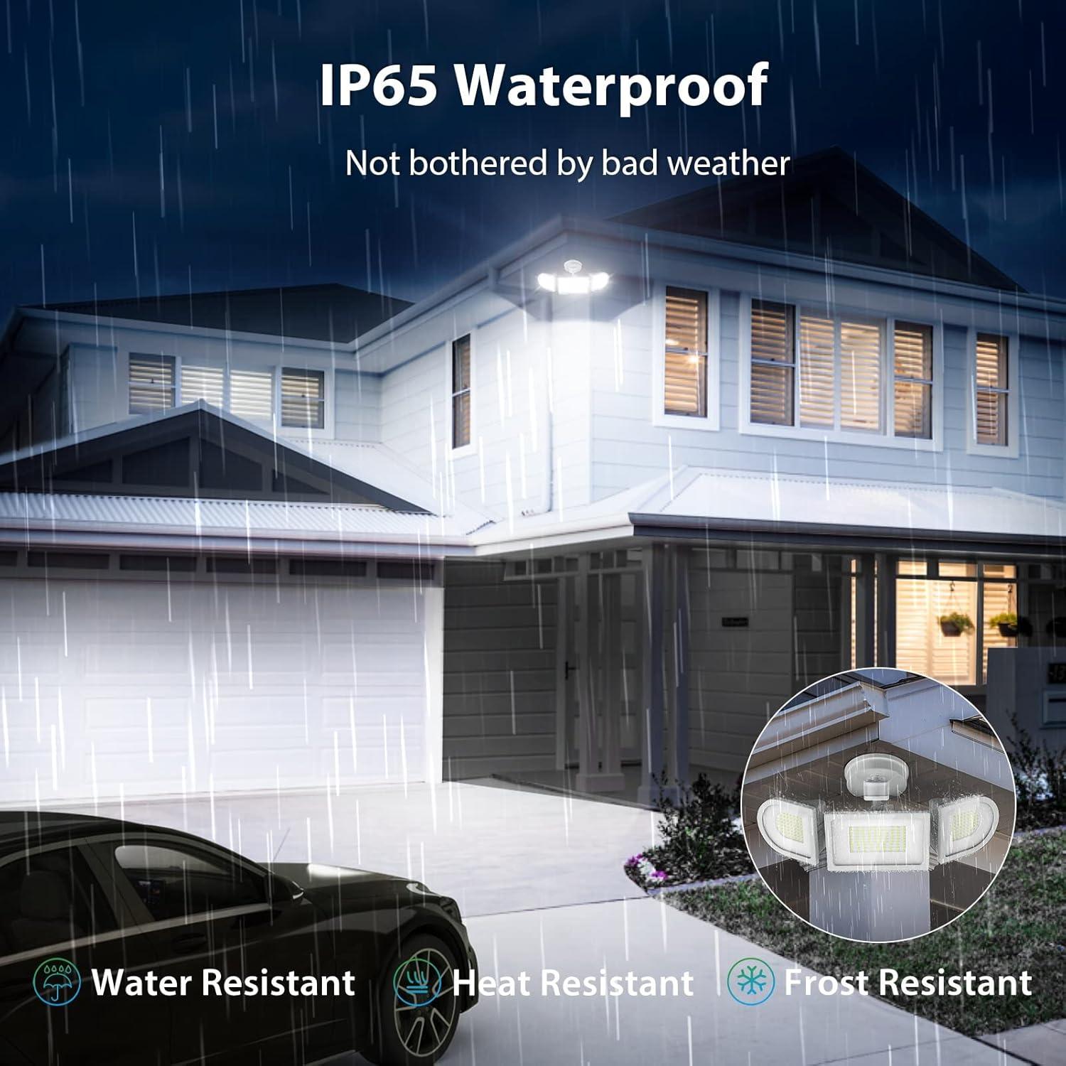 Luz de Seguridad LED iMaihom 100W con Sensor de Movimiento 9000LM