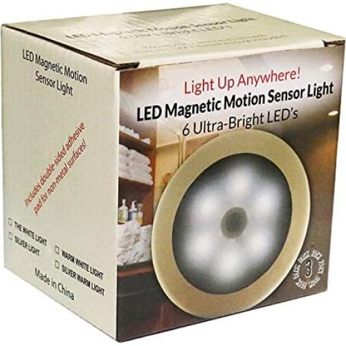 Luz Nocturna LED Searik con Sensor de Movimiento 3 Pcs