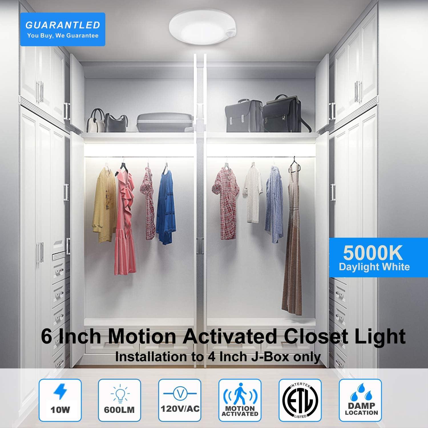 Luz de Techo LED con Sensor de Movimiento GUARANTLED 10W