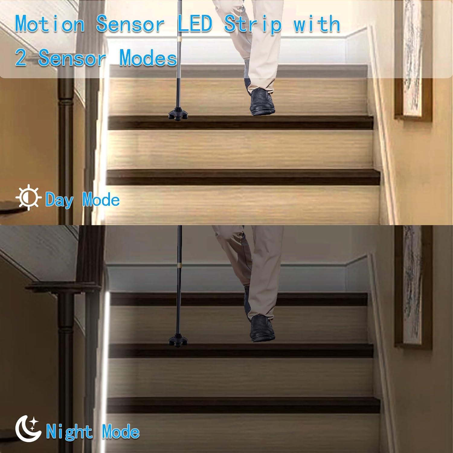 Luces de tira LED EchoSari con sensor de movimiento 3m