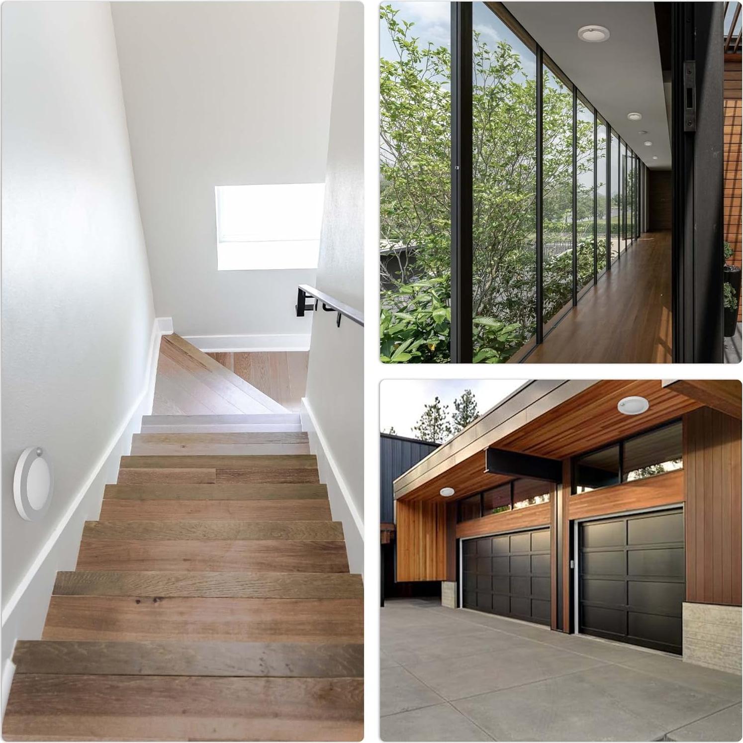 Luz de Techo LED ZAGO 15W con Sensor PIR 1100 Lúmenes