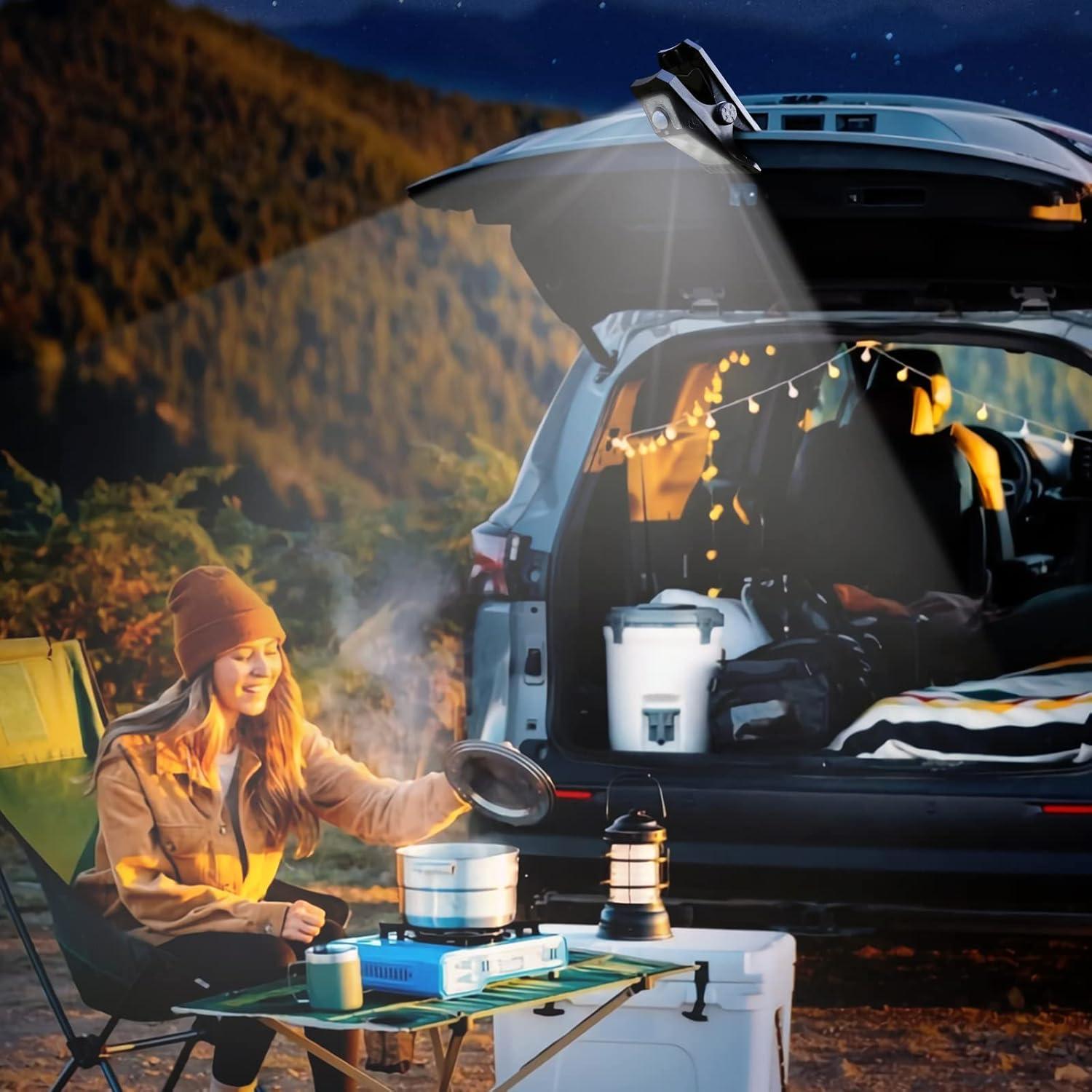 Luces Solares de Movimiento Tryme 118 LEDs con Clip y Sensor