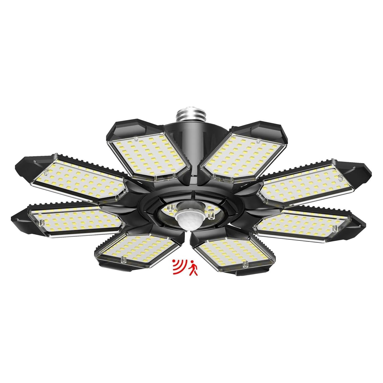 Luz de Garaje LED Hinersound Y8 con Sensor de Movimiento 300W