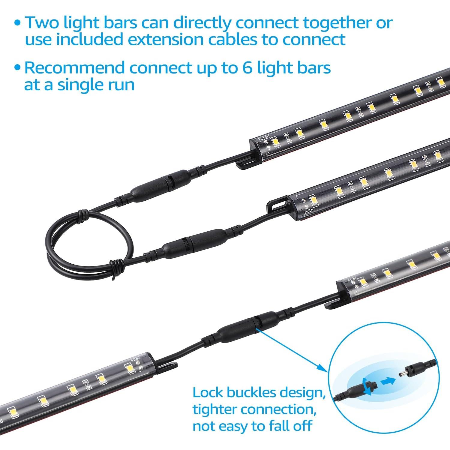 Kit de Iluminación LED Torchstar con Sensor de Movimiento 900LM