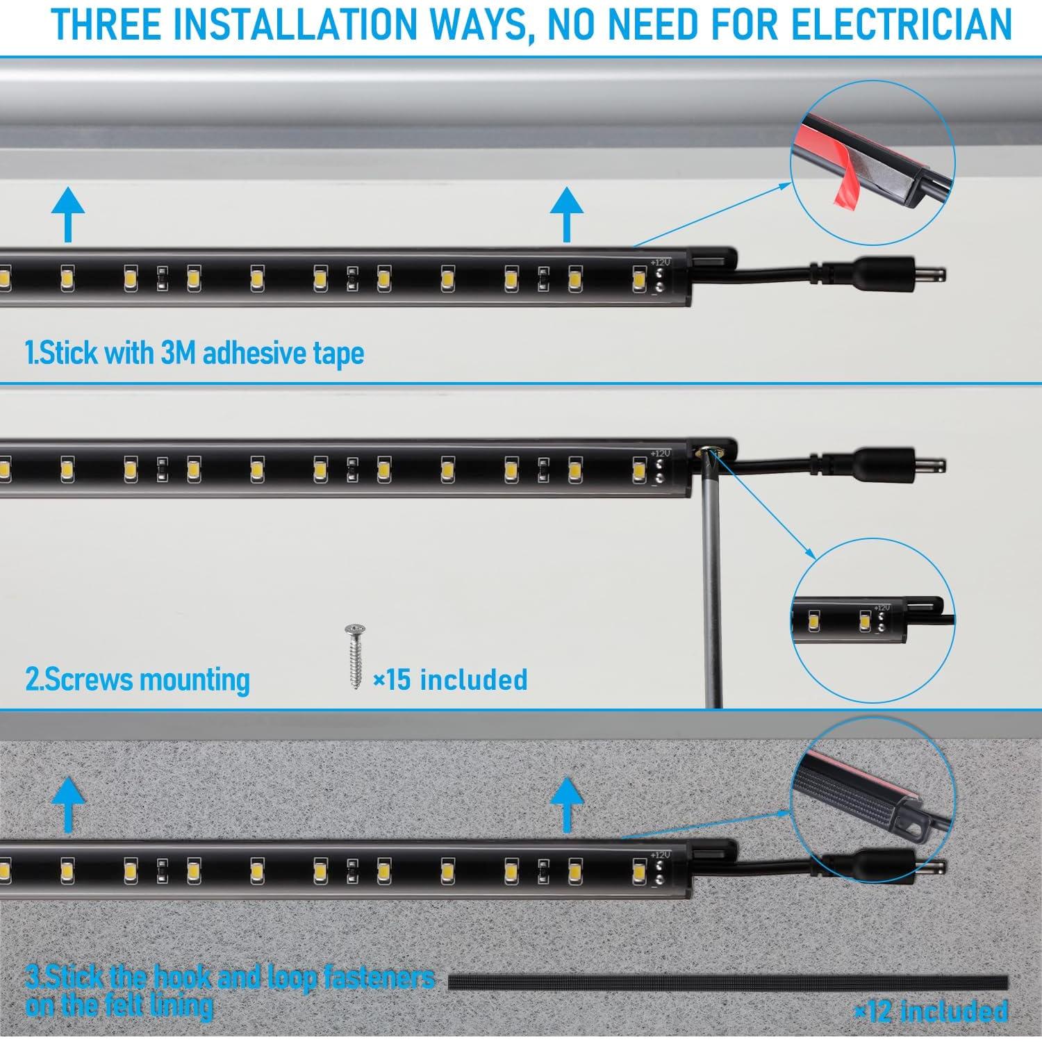 Kit de Iluminación LED Torchstar con Sensor de Movimiento 900LM