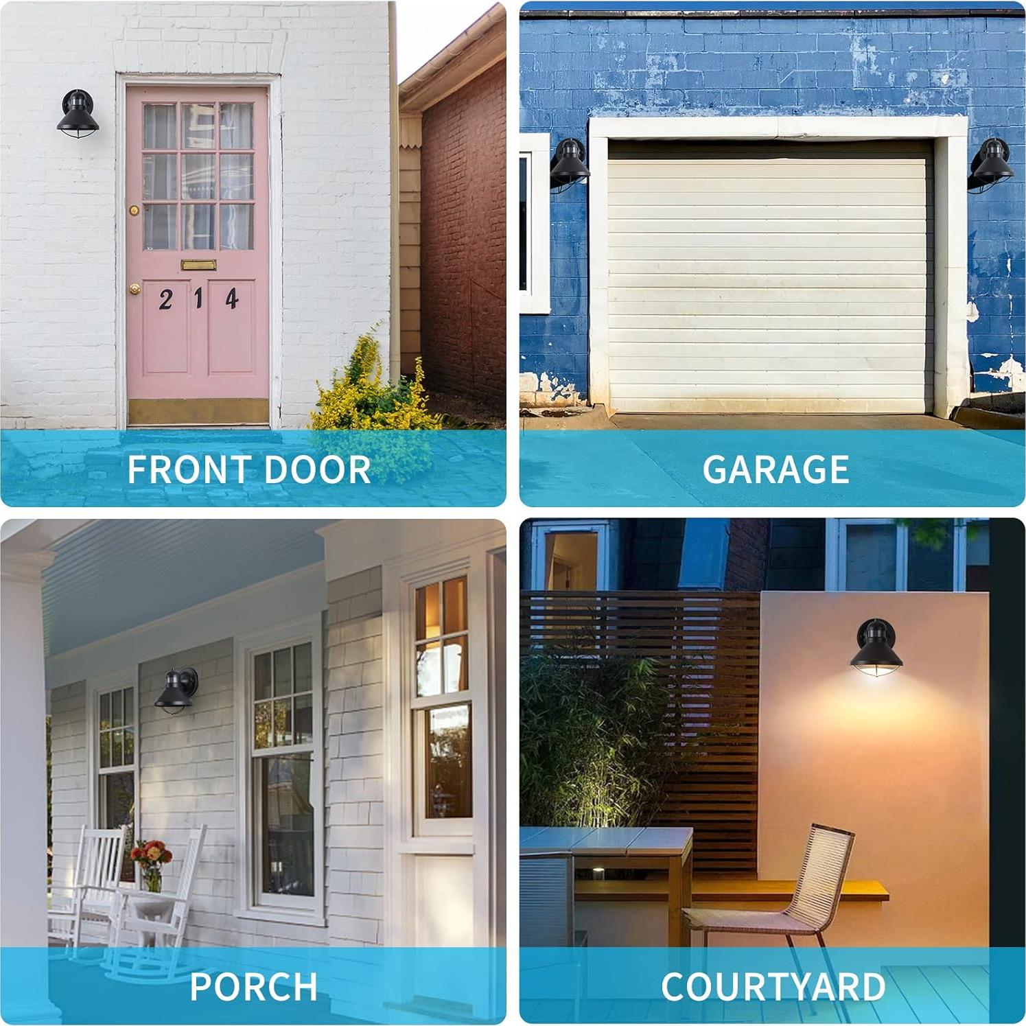 Luz de Pared LED Exterior LONEDRUID con Sensor de Movimiento