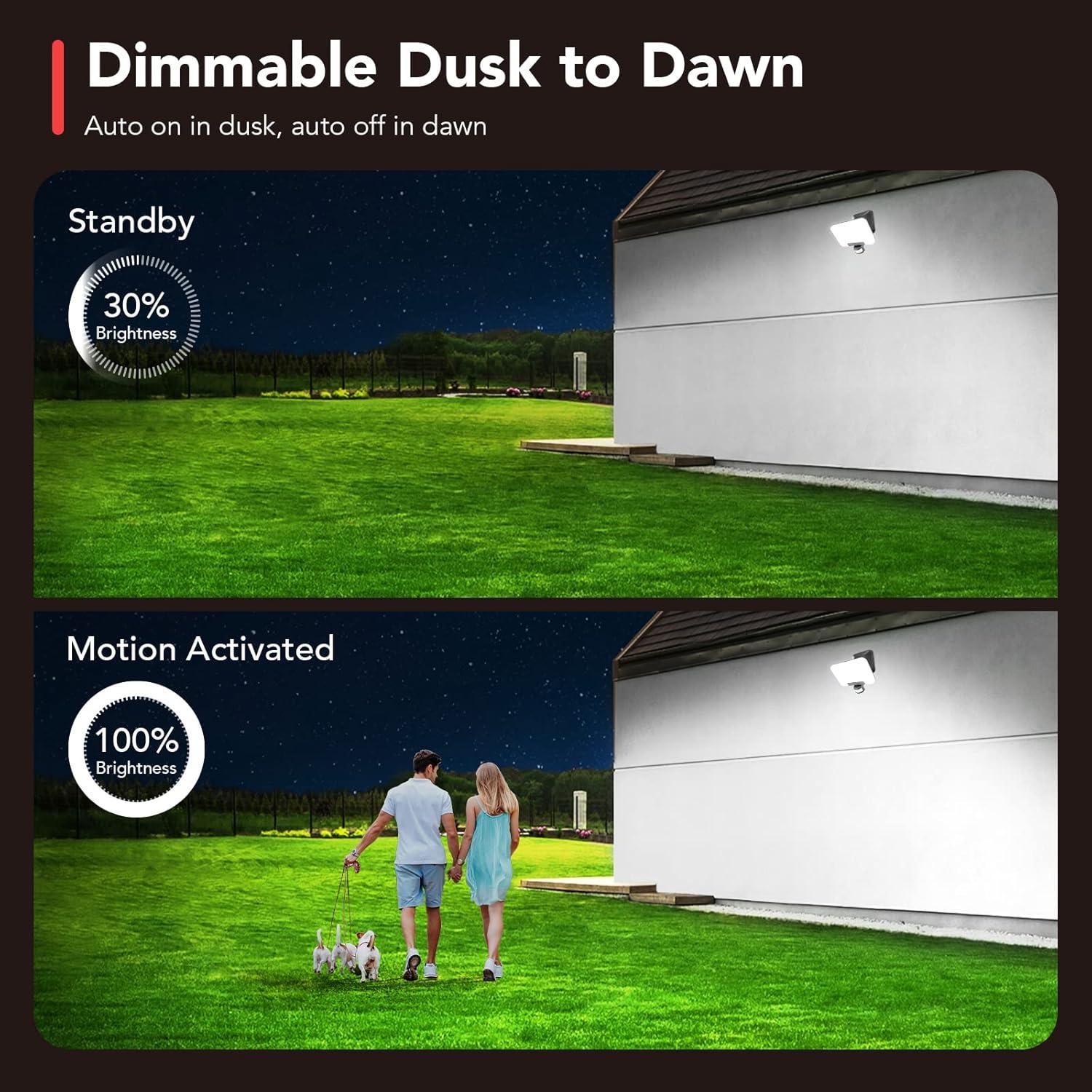 Luces de Inundación LED OREiN 35W 3500LM con Sensor de Movimiento