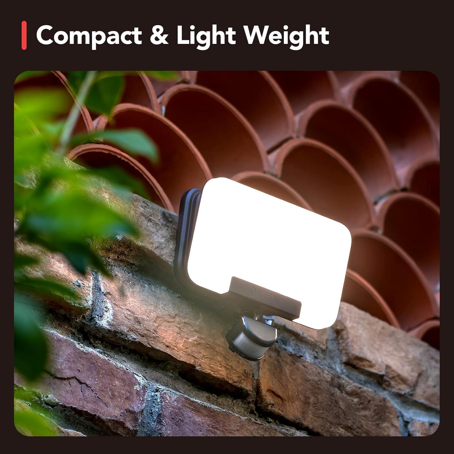 Luces de Inundación LED OREiN 35W 3500LM con Sensor de Movimiento