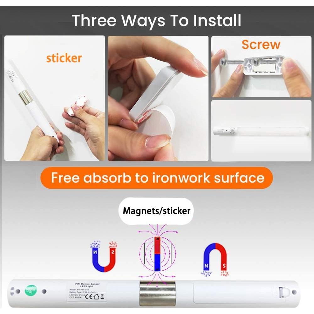 Luz LED Inalámbrica con Sensor de Movimiento CALIONLTD - 2 Paquete