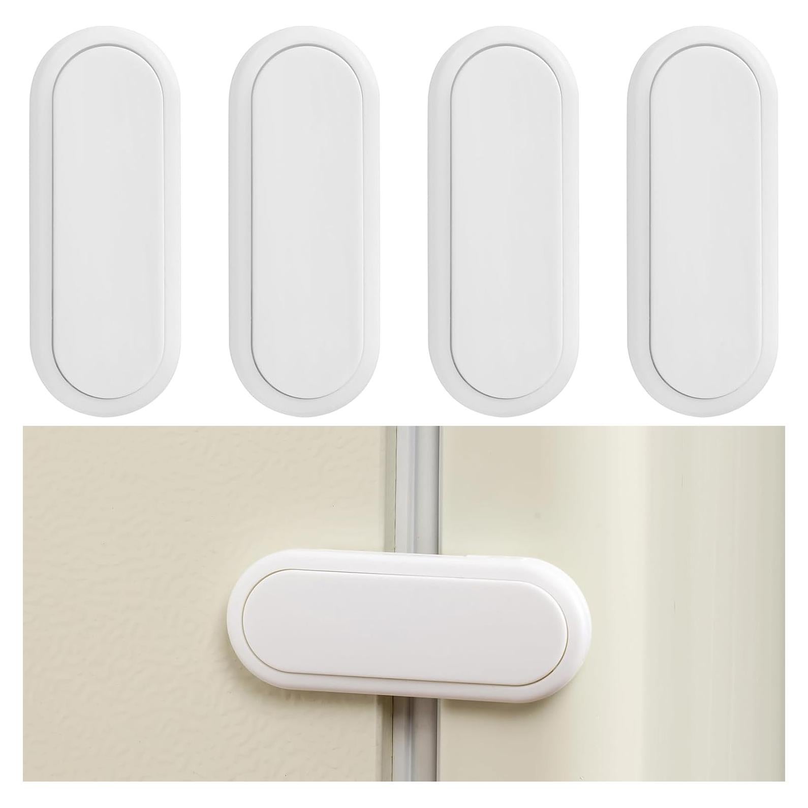 Cerraduras de Gabinete Fursafe&Q para Bebés 4Pack Seguridad Infantil