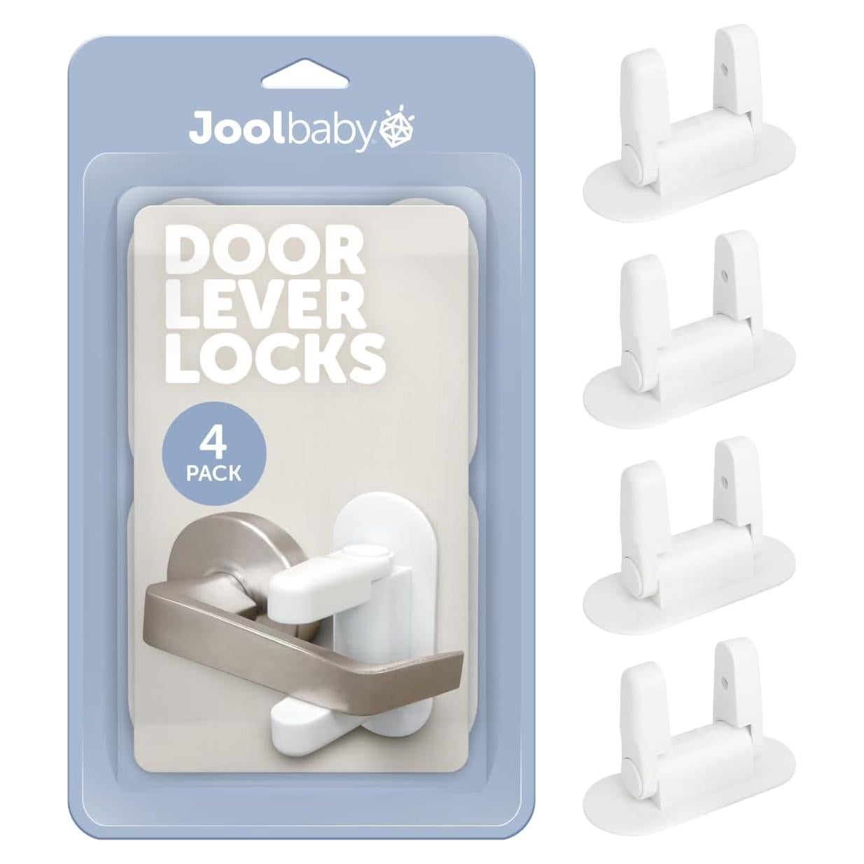 Bloqueos de Palanca de Puerta Jool Baby - Paquete de 4 Unidades