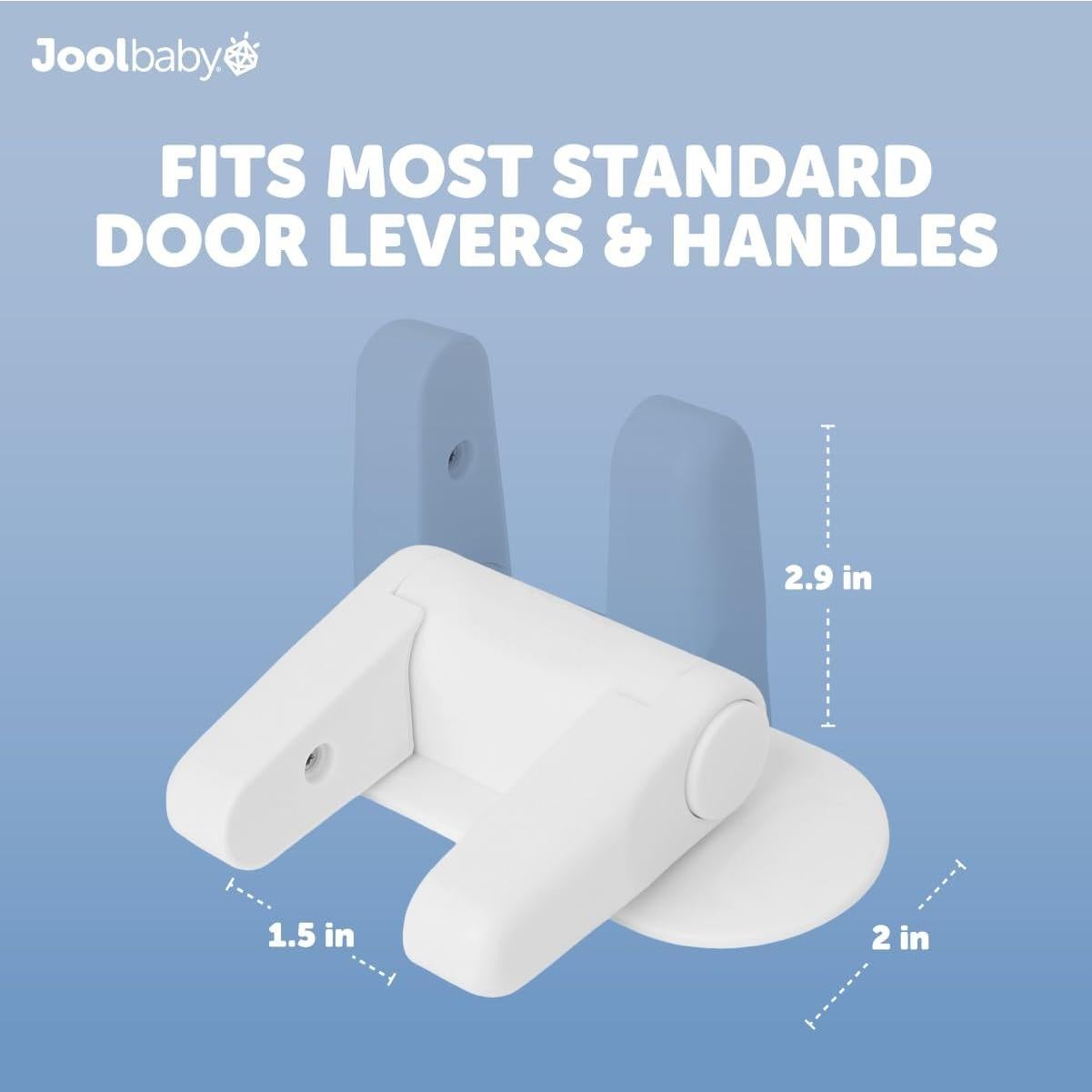 Bloqueos de Palanca de Puerta Jool Baby - Paquete de 4 Unidades