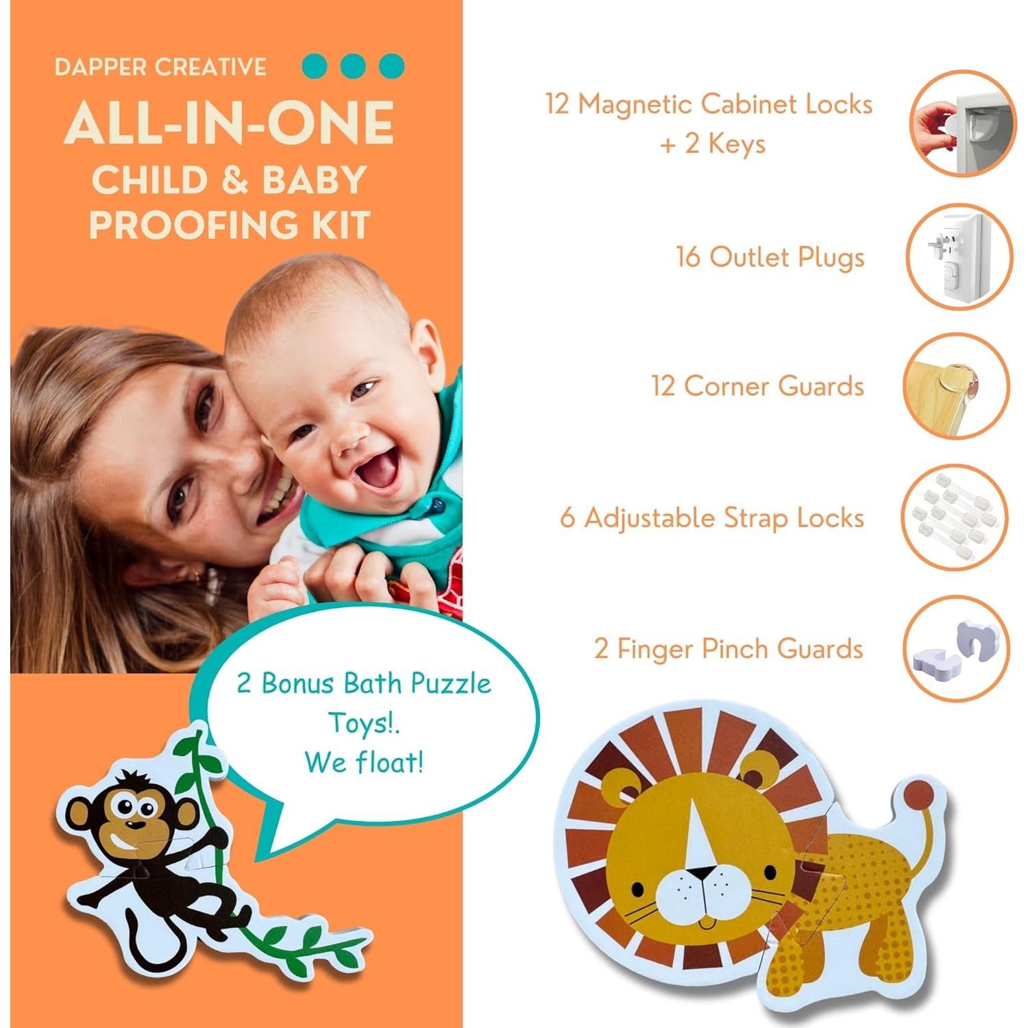 Kit de Protección para Bebés Dapper Creative 67 Piezas