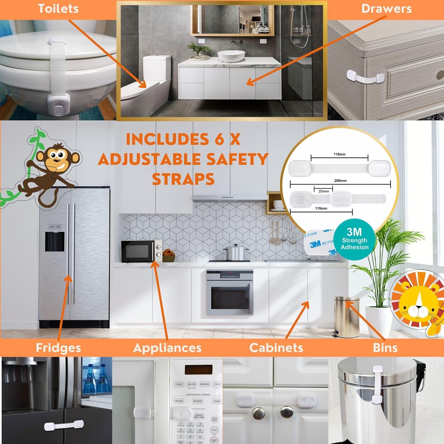 Kit de Protección para Bebés Dapper Creative 67 Piezas