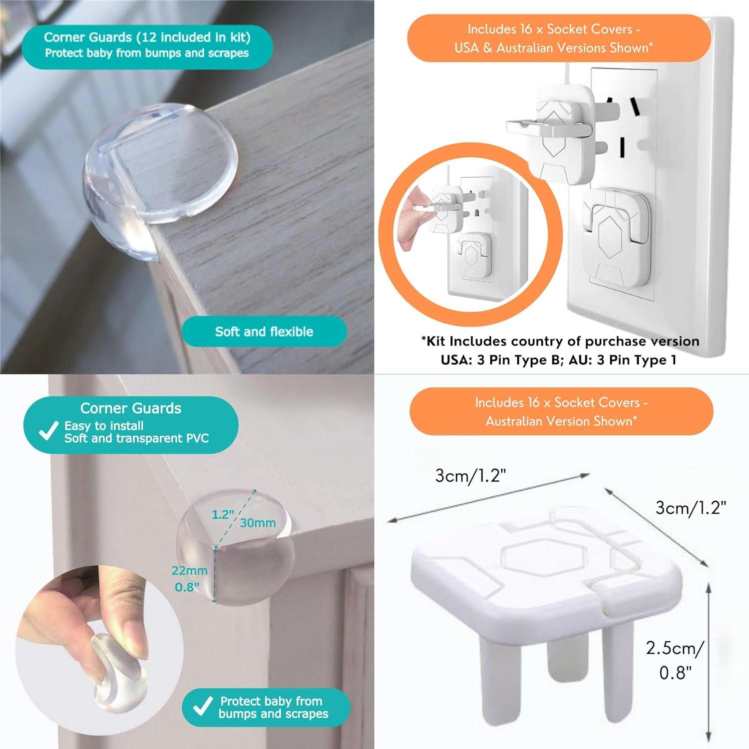 Kit de Protección para Bebés Dapper Creative 67 Piezas