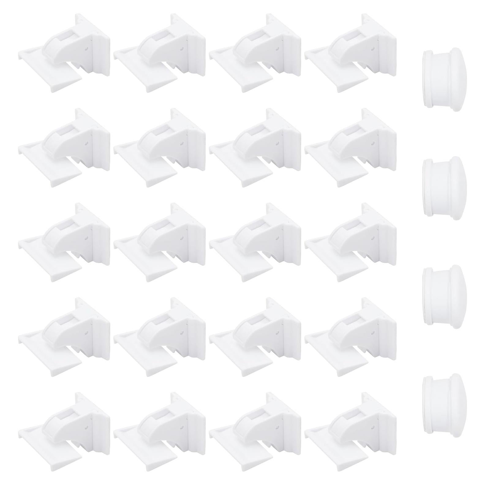 Cerraduras Magnéticas para Gabinetes MATANA - 20 Pzas + 4 Llaves