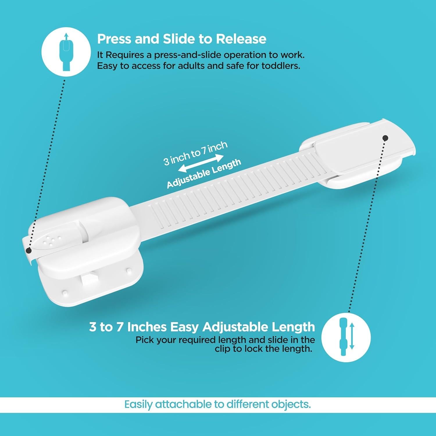 Candados de Seguridad para Niños Yolay - Paquete de 8