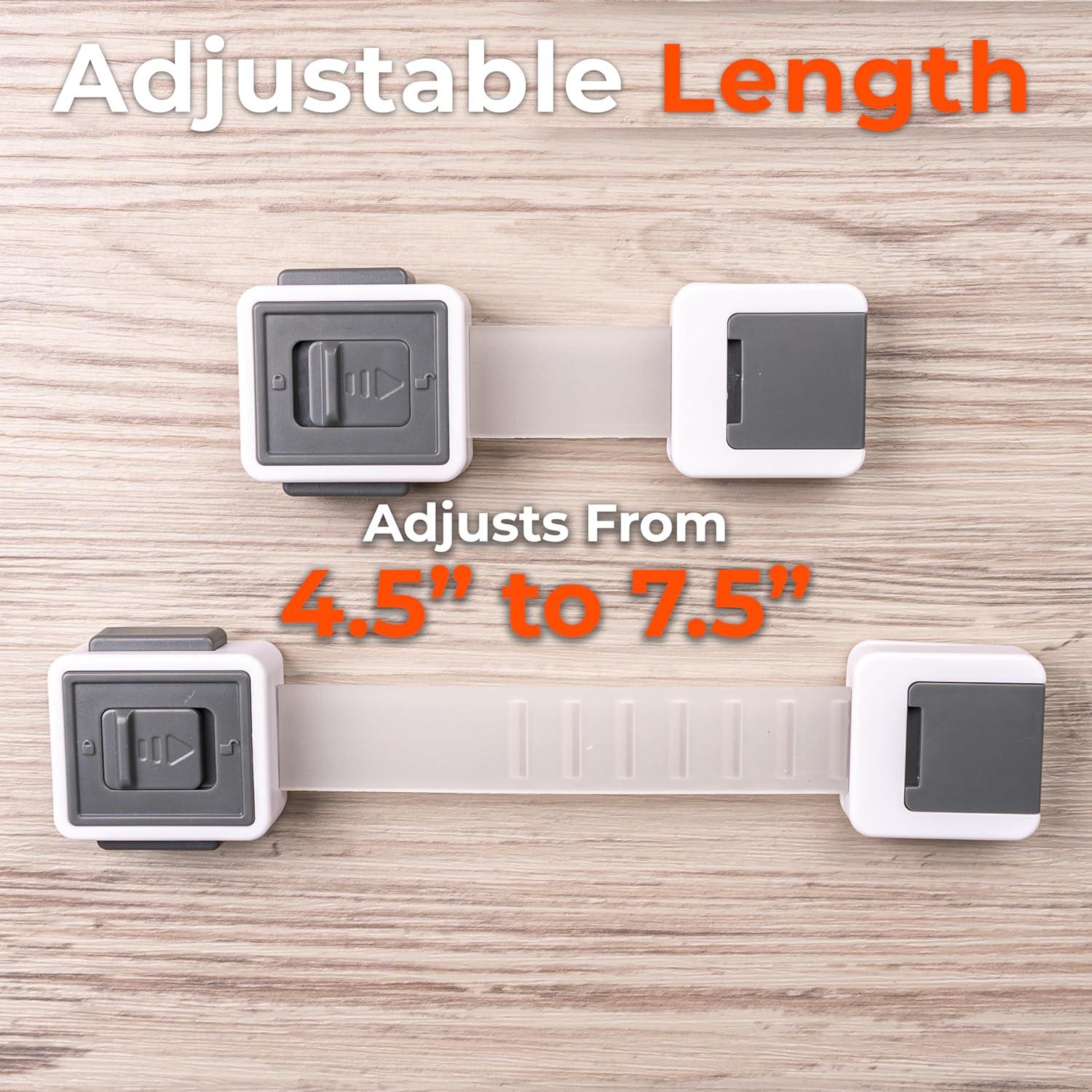 Cerraduras para Inodoro a Prueba de Bebés - 2 Pack HBARTS2WGB