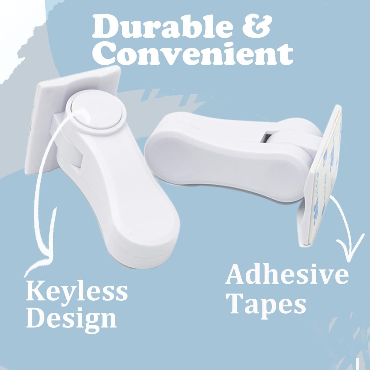 Bloqueos de Palanca de Puerta a Prueba de Niños KongNai - 6 Unidades