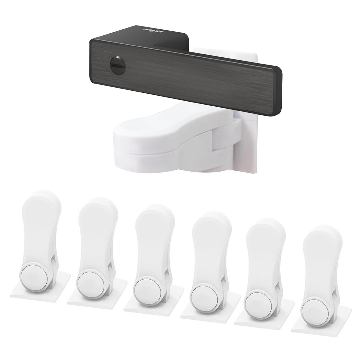 Cerraduras de Manija de Puerta a Prueba de Niños Lufengxin - Paquete de 6