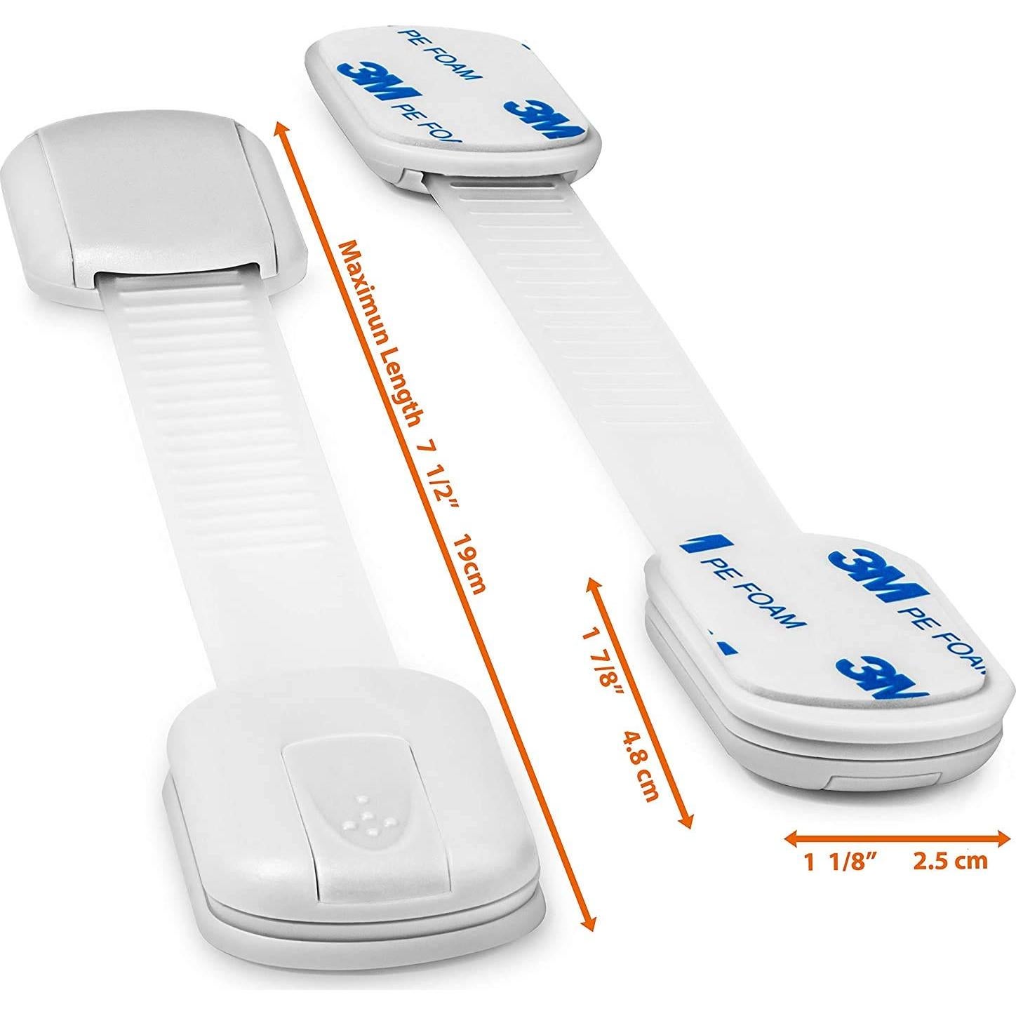 Cerraduras para Gabinetes a Prueba de Niños 10-Pack 3M