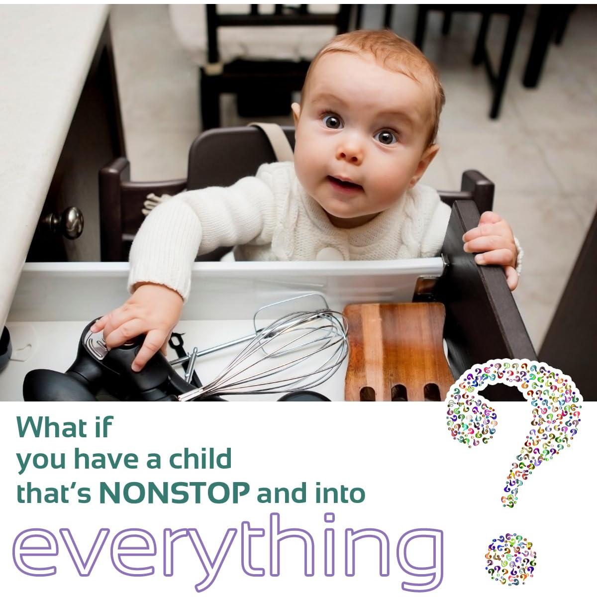 Candados de Seguridad Oxlay para Bebés - Marrón - Paquete de 6