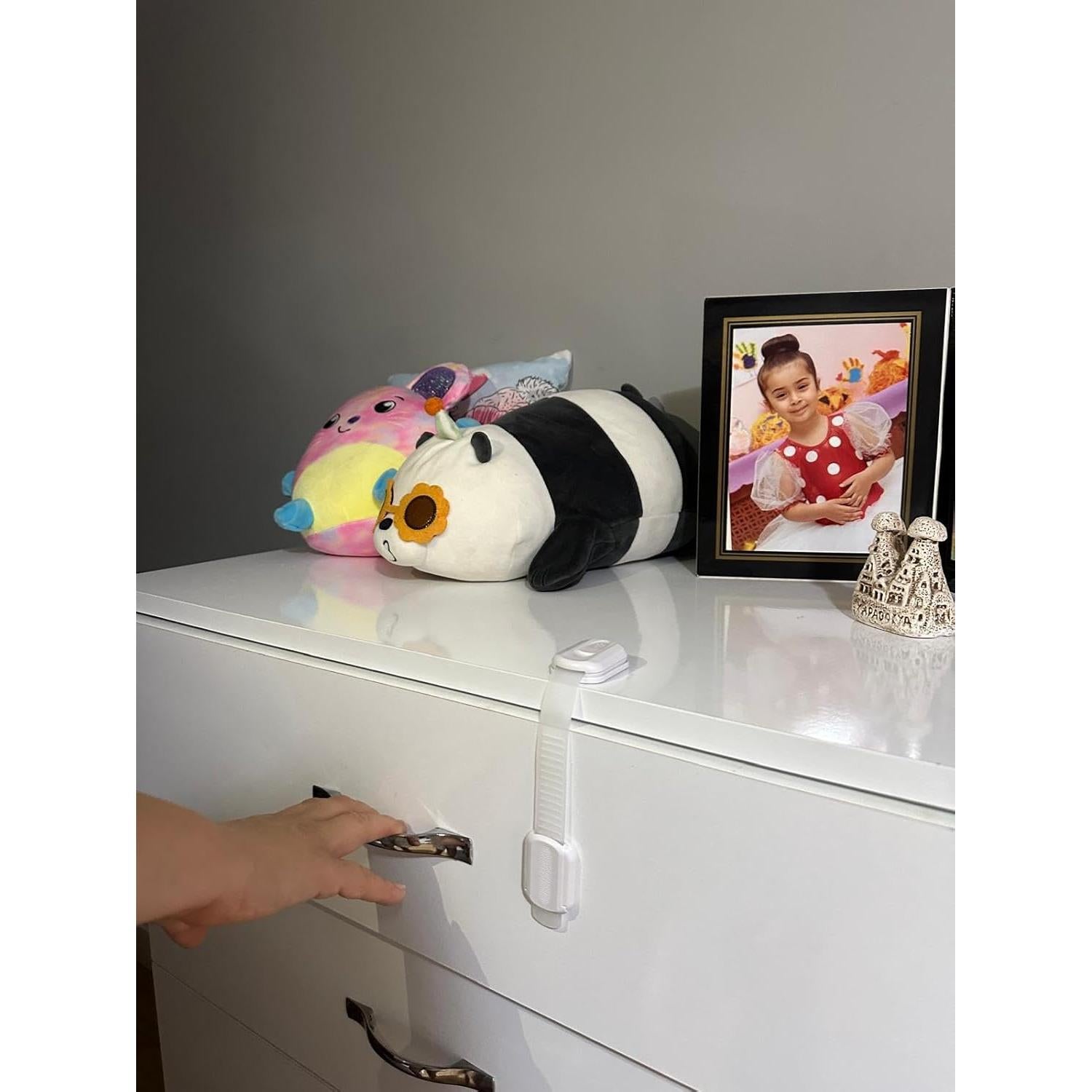 Candados de Seguridad CUTESAFETY para Gabinetes - Paquete de 6