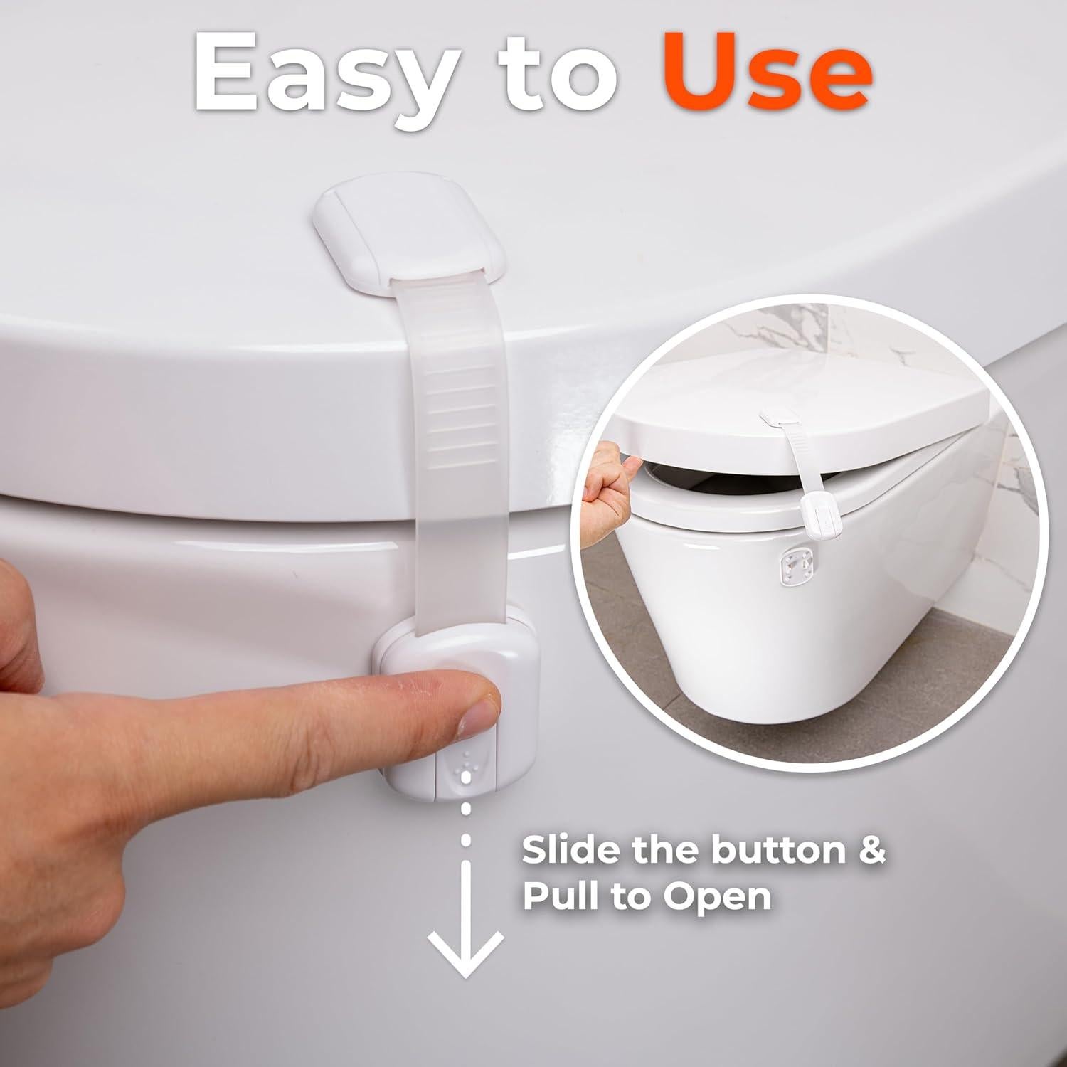 Bloqueo de Inodoro HomeBrella - Seguridad Infantil - Paquete de 2