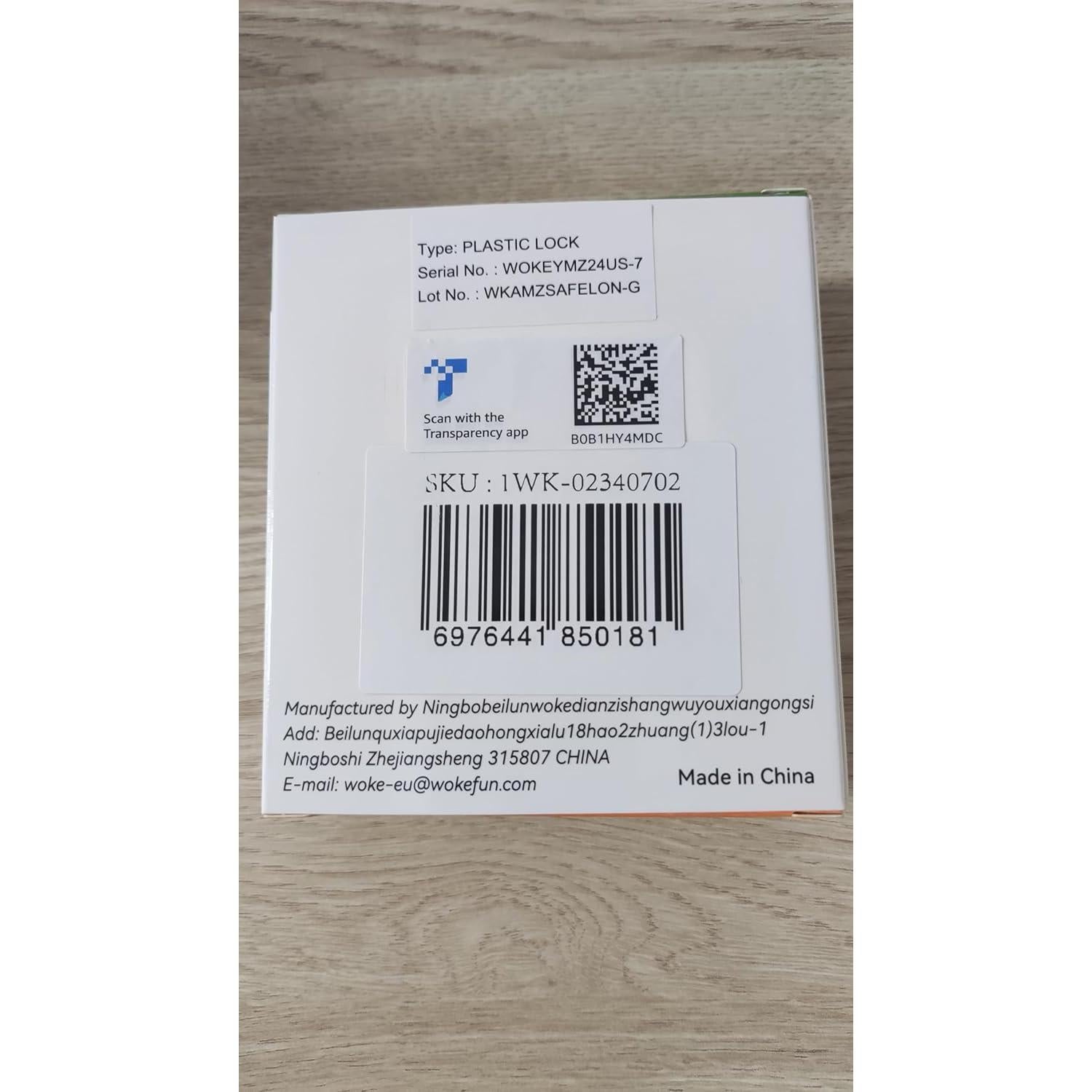 Cerradura de Seguridad para Refrigerador SAFELON Gris - 2 Pcs