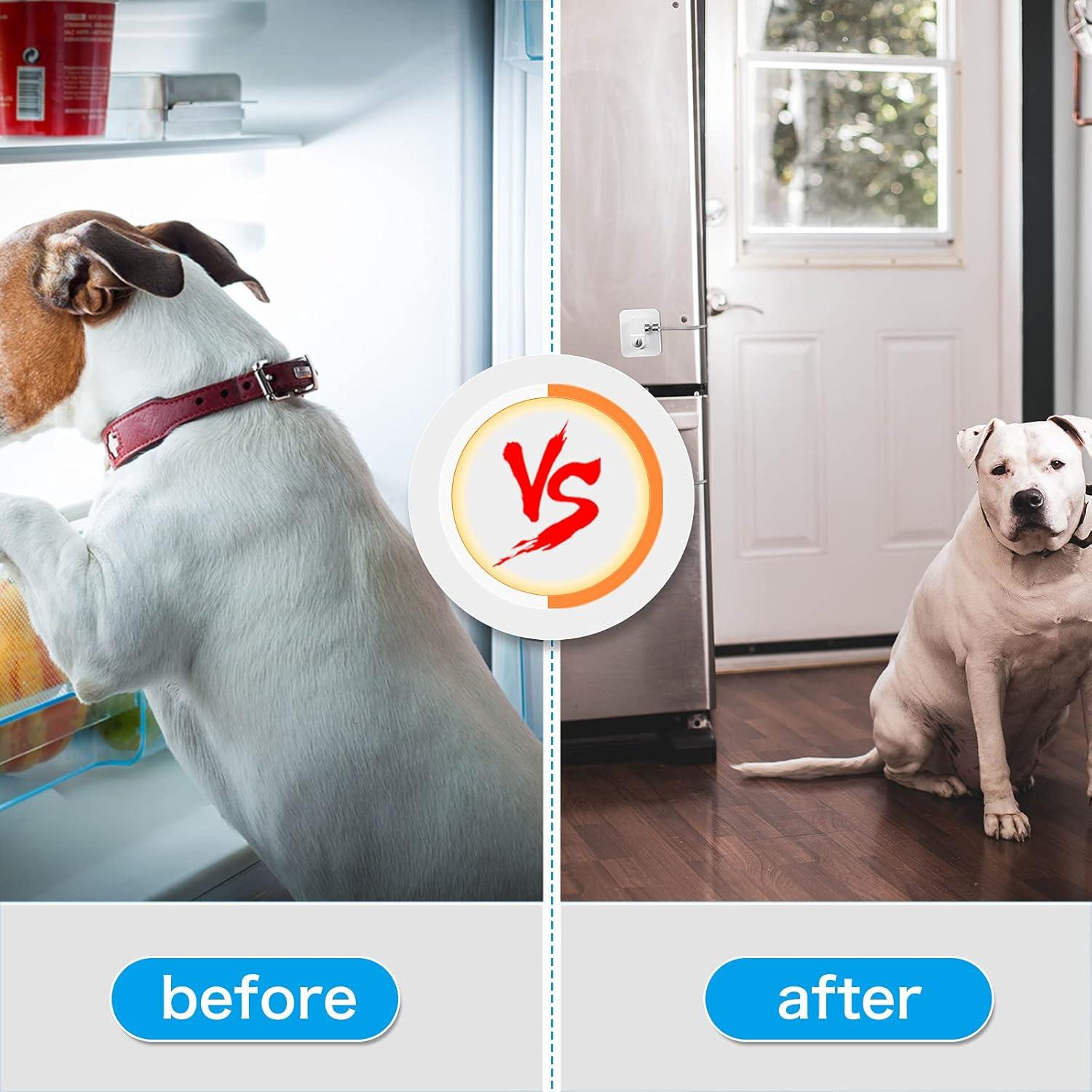 Cerraduras de Seguridad para Refrigerador Hotop - 8 Piezas con 10 Llaves