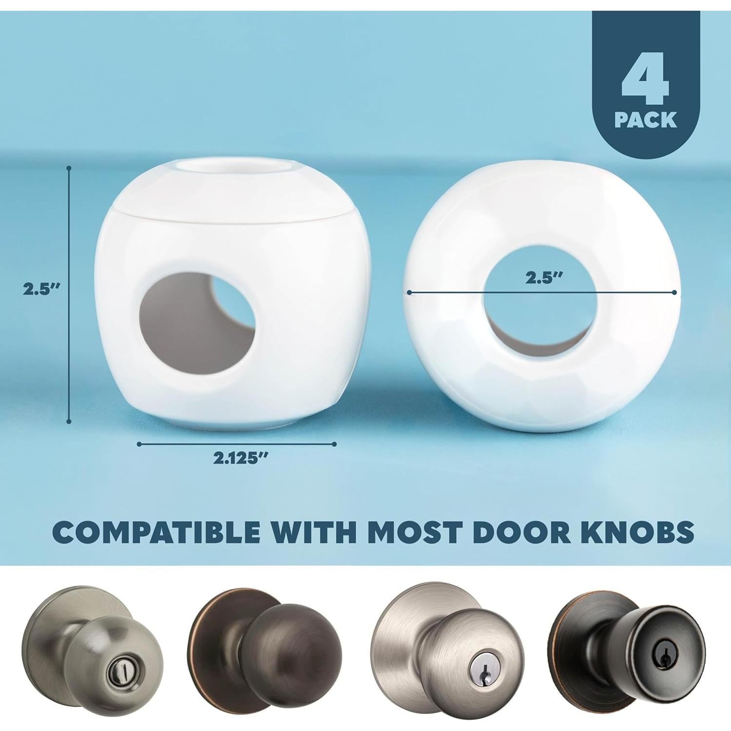 Cubiertas de Perillas de Puerta Todays Kids - Paquete de 4