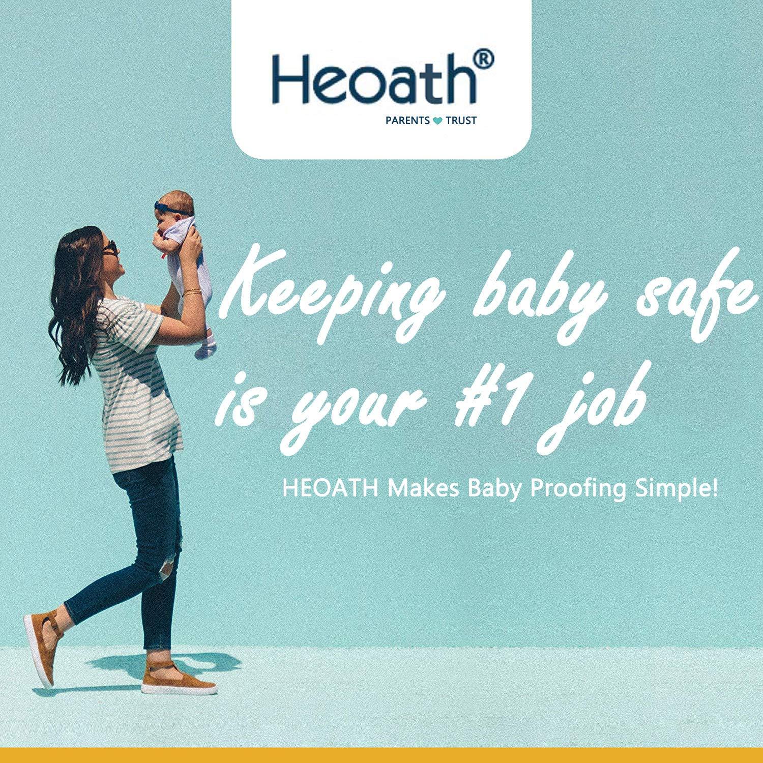 Candados de Seguridad Infantil Multiusos - 10 Piezas Negro