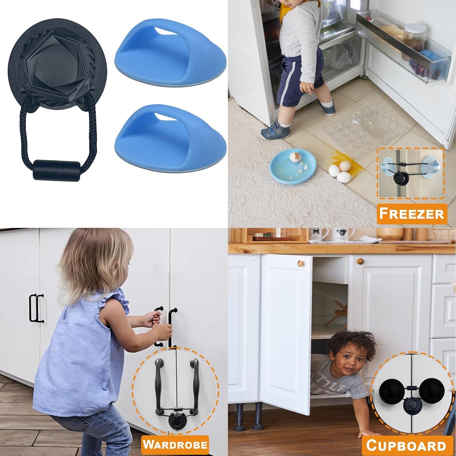 Cerraduras de Gabinete a Prueba de Niños Junhui - 5 Piezas