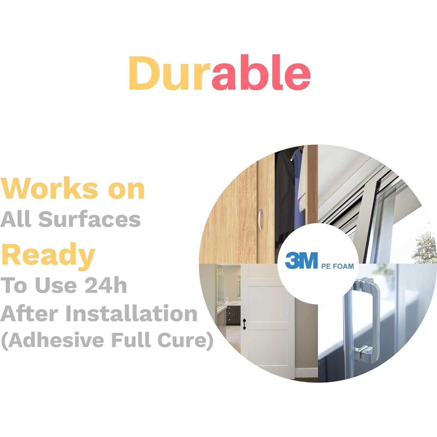 Cerradura Deslizante Inaya para Seguridad Infantil - Paquete de 4