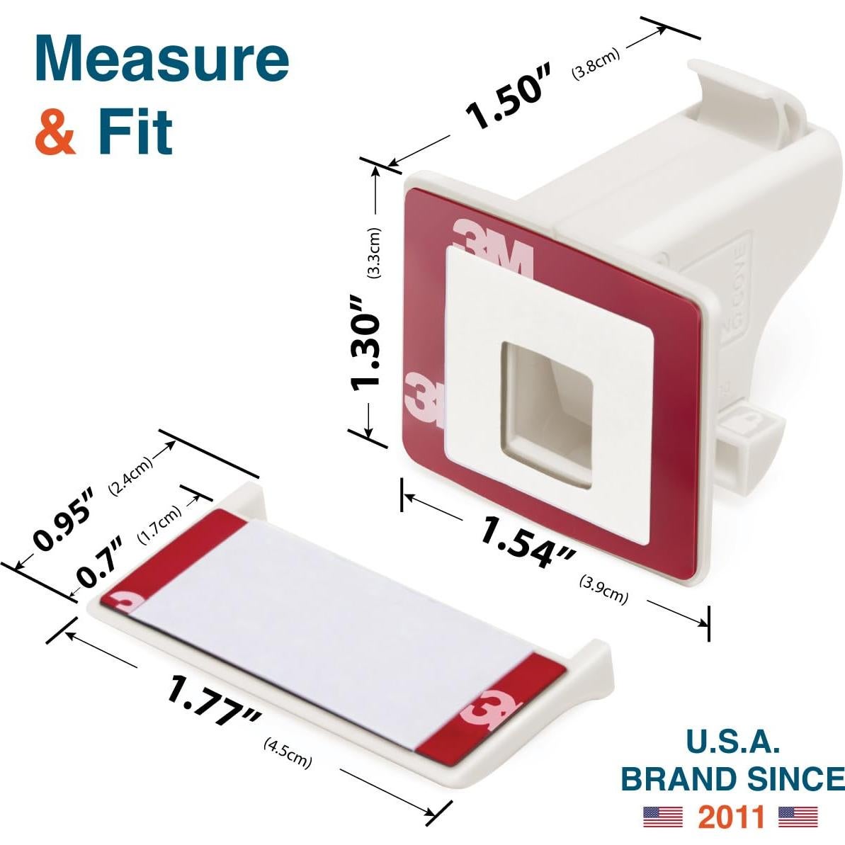 Candados Magnéticos Ergonómicos Roving Cove 4 Unidades