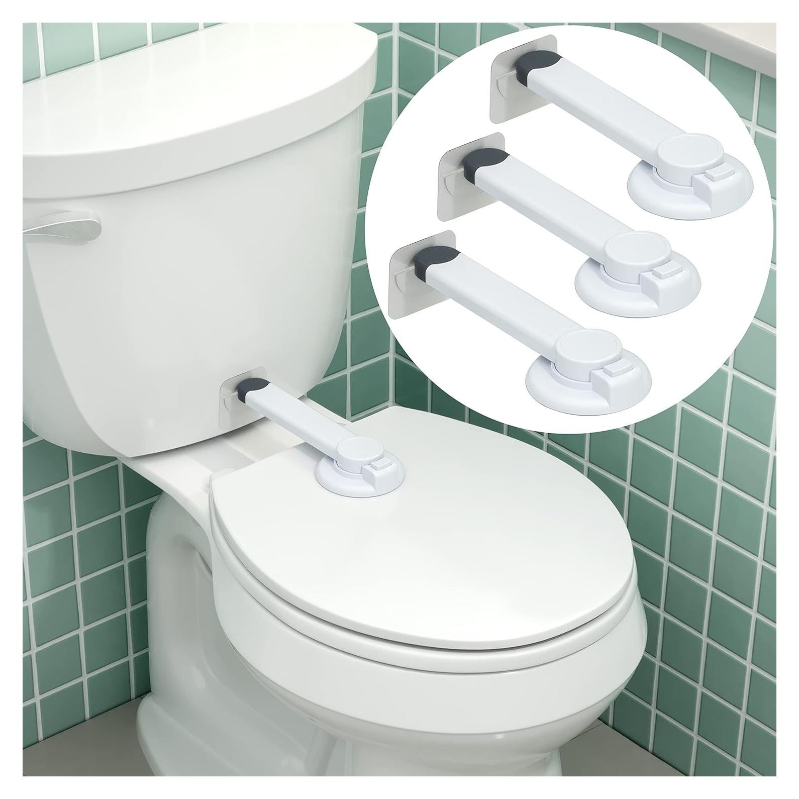 Cerradura de Seguridad para Inodoro Wappa Baby - Paquete de 3