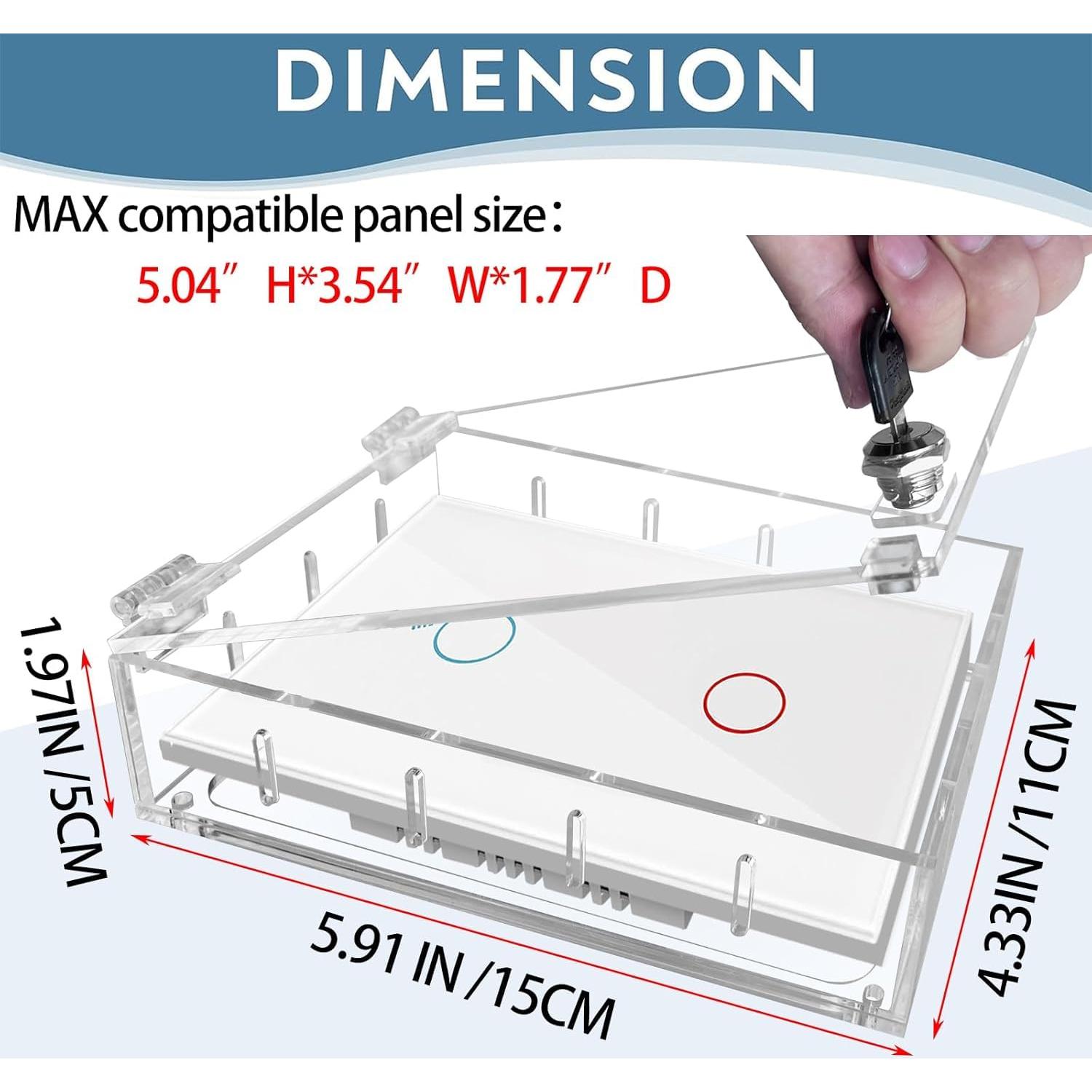 Cubierta de Interruptor de Seguridad Infantil A-salida 2 Paquete