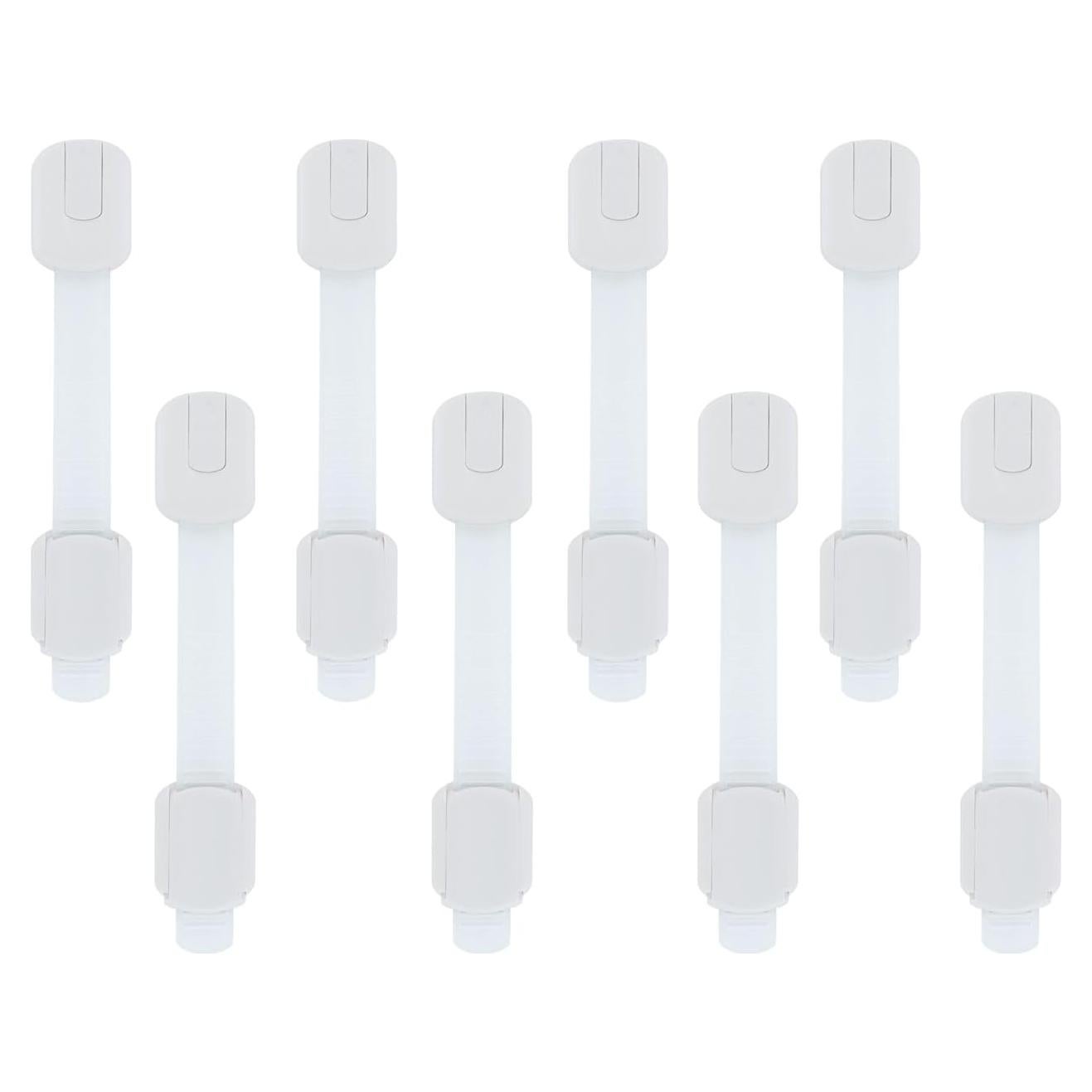 Candados de Seguridad para Niños Nuby - Paquete de 8 - Multiusos