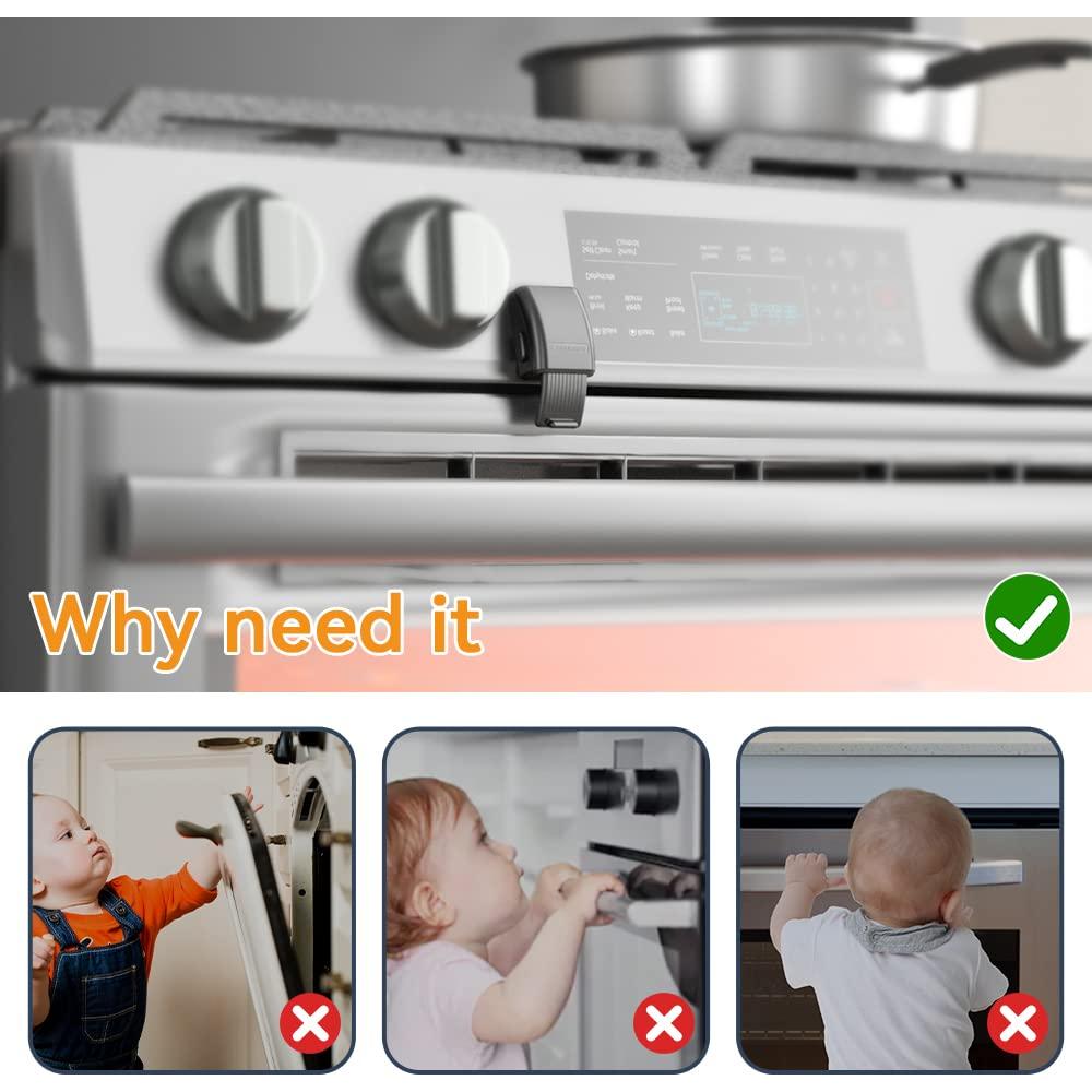 Cerradura de Horno EUDEMON a Prueba de Niños - Fácil Instalación