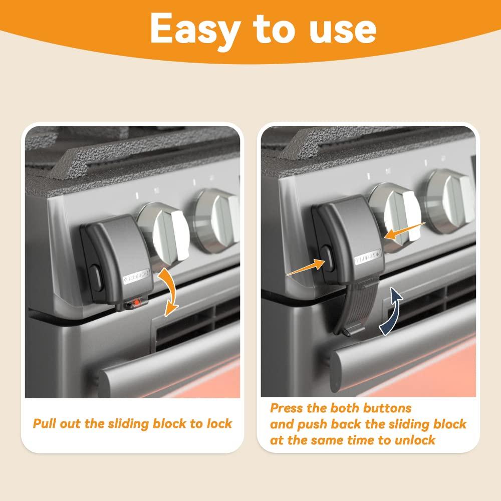 Cerradura de Horno EUDEMON a Prueba de Niños - Fácil Instalación