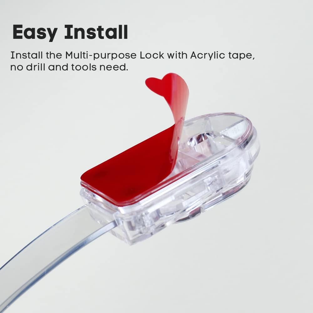 Cerraduras de Seguridad para Niños EUDEMON B3111 - 3 Piezas